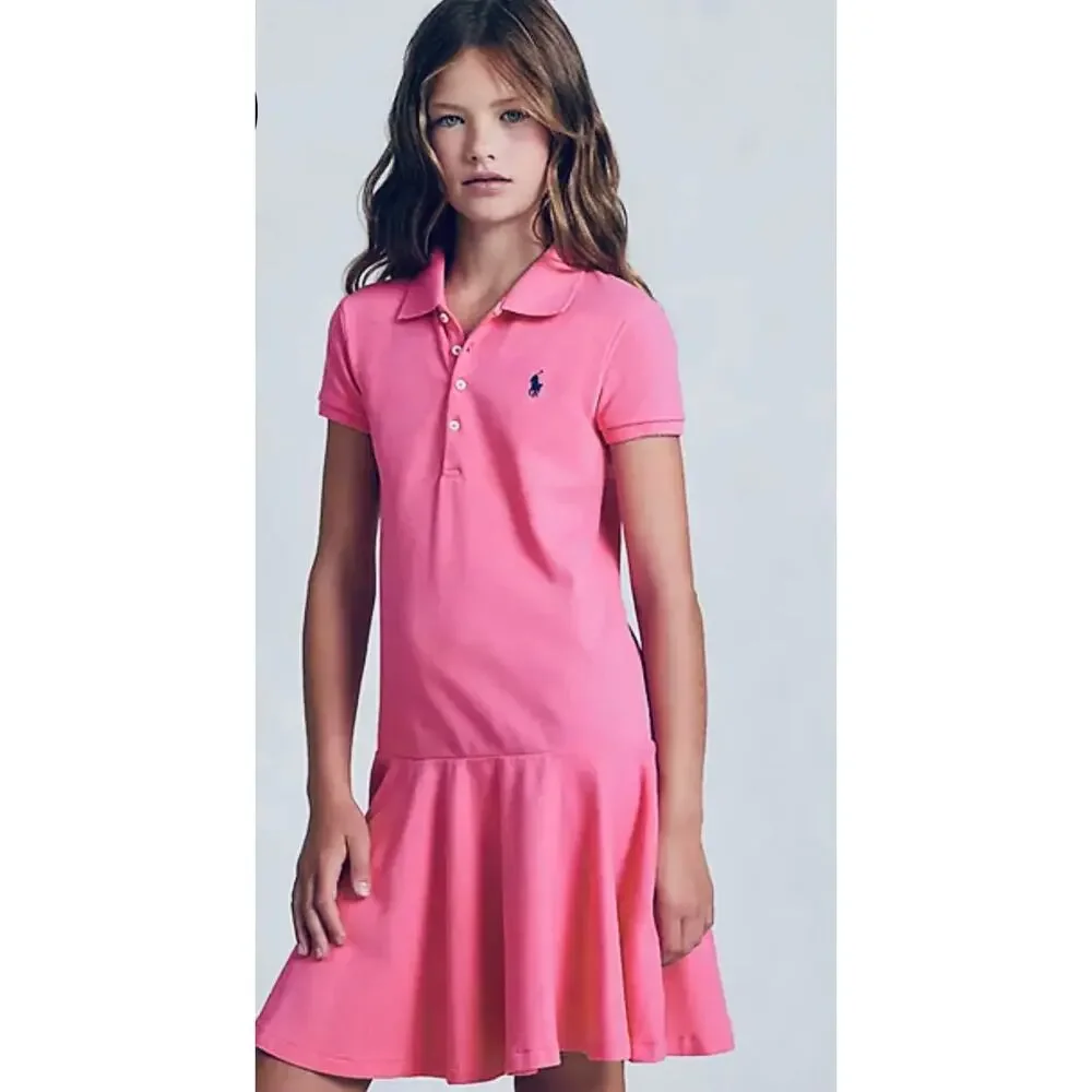 NWT❤️Polo Ralph Lauren Girls Cotton dress szM